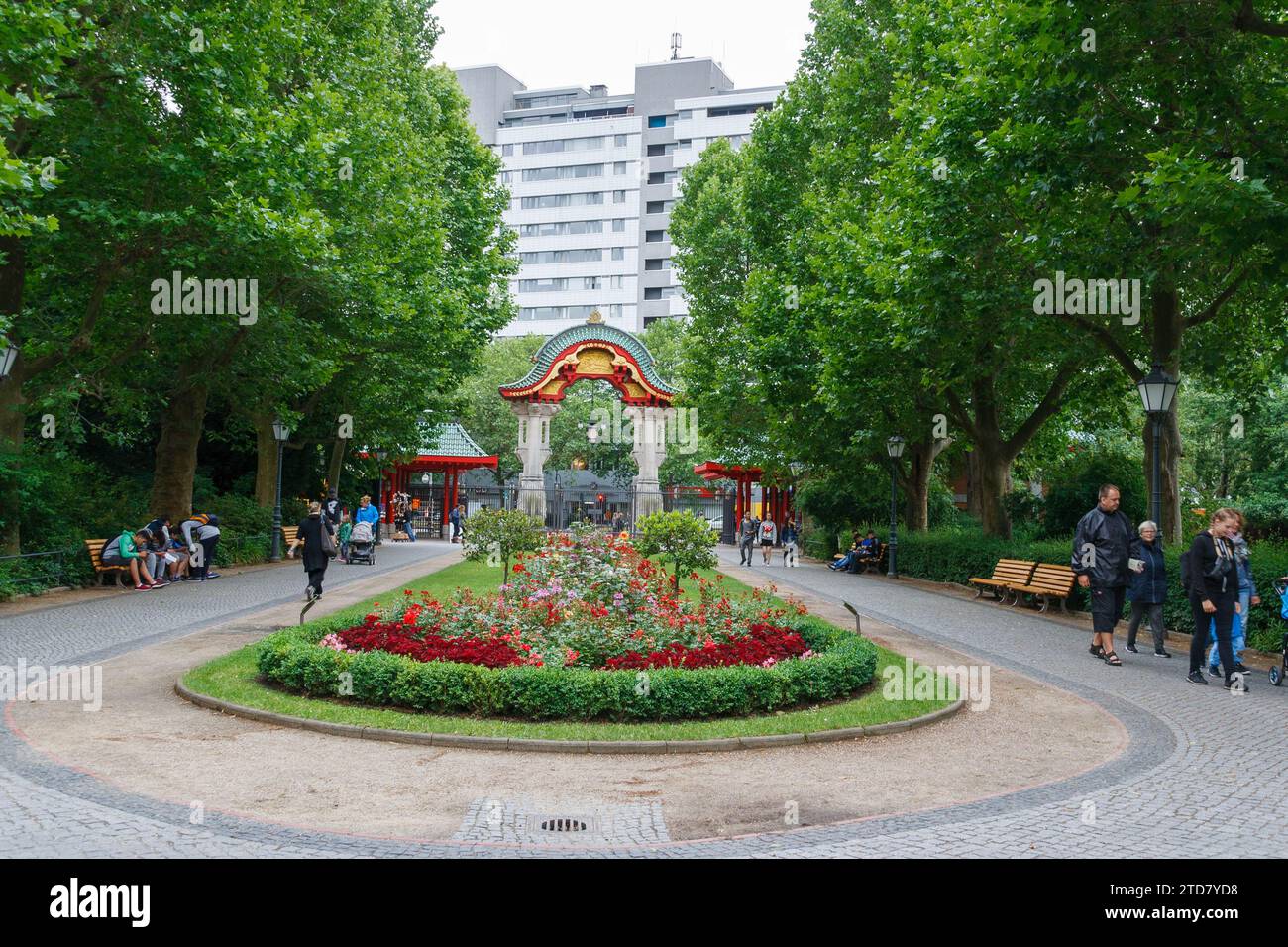 Zoo de Berlin, été 2016 Banque D'Images