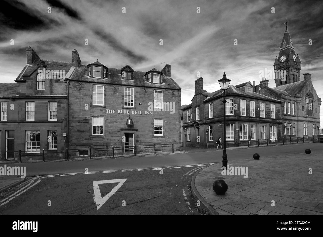 Le bâtiment de la mairie d'Annan, Dumfries et Galloway, Écosse, Royaume-Uni Banque D'Images