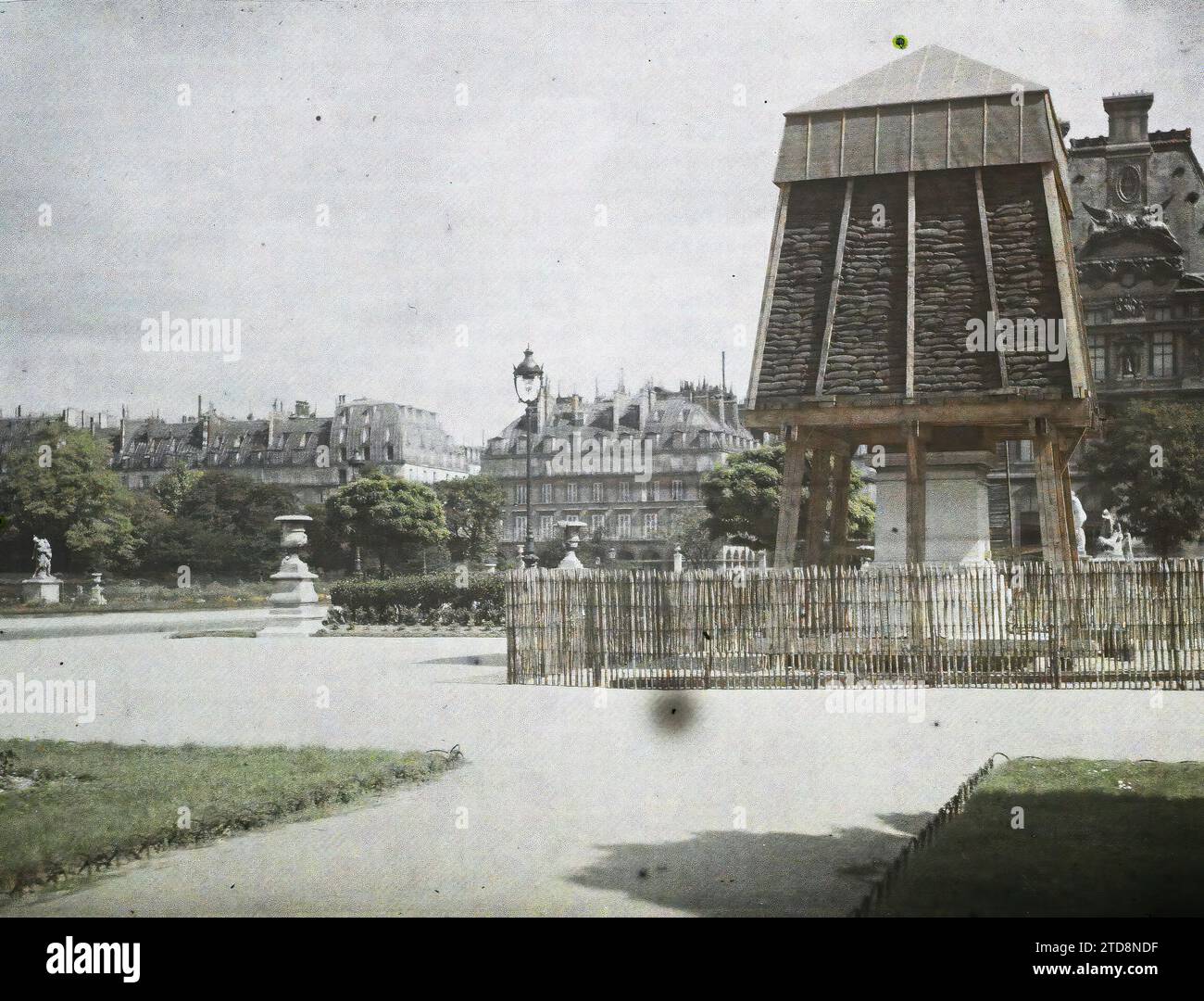 63046 AK Carte Postale 1. WK France Église Ennetières 1930