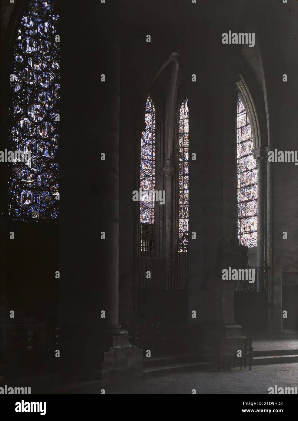 Chartres Apse Apse chartres cathedral france Banque de photographies et d’images à ...