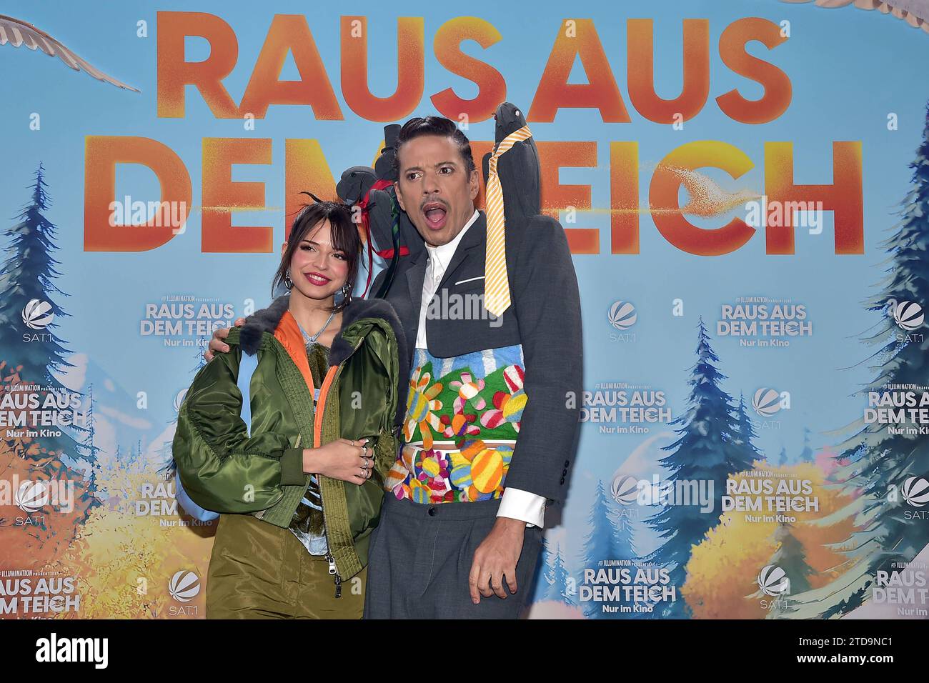 Deutschlandpremiere von RAUS AUS DEM TEICH Gonzalez und Nina