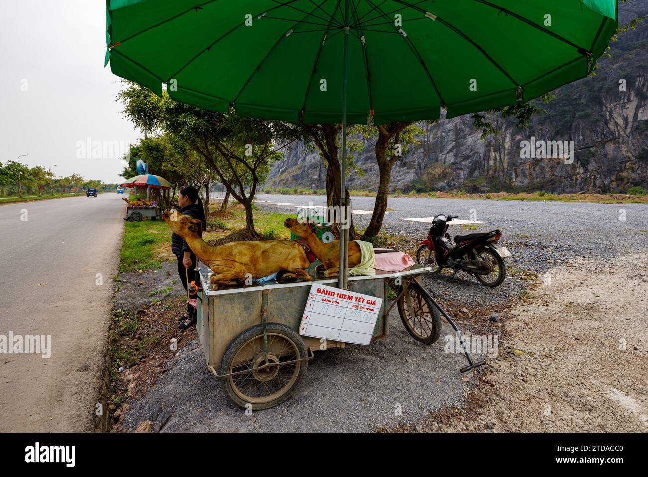 Viande de chèvre de Ninh Binh au Vietnam Banque D'Images