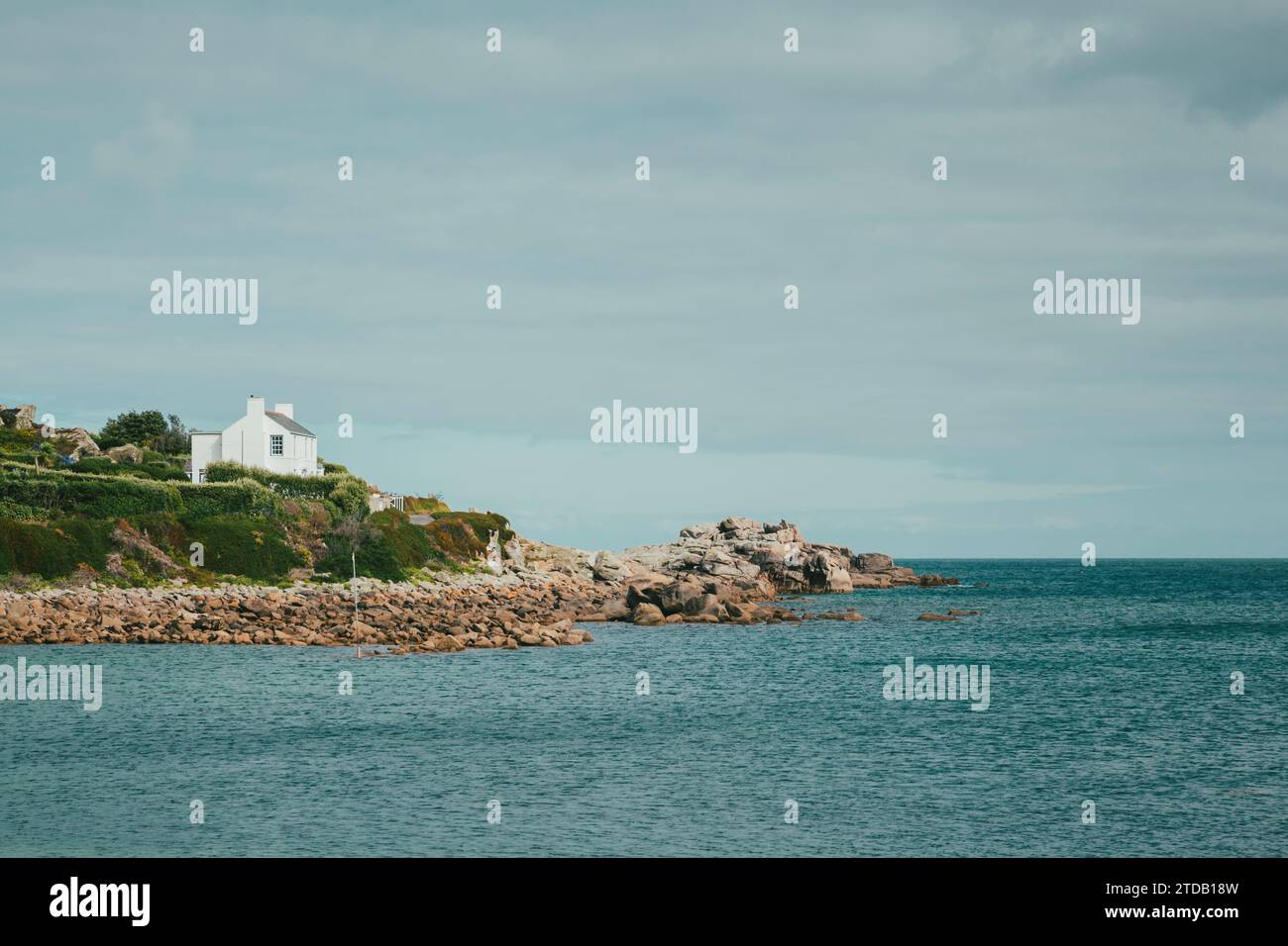 St Mary's Island. Îles Scilly. Cornwall, Royaume-Uni. Banque D'Images