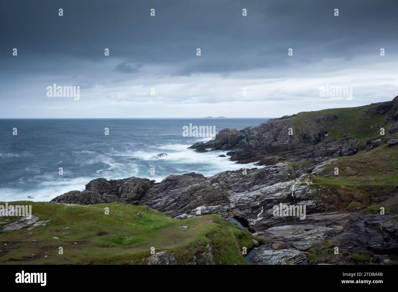 Malin Head. Comté de Donegal, Irlande. Banque D'Images