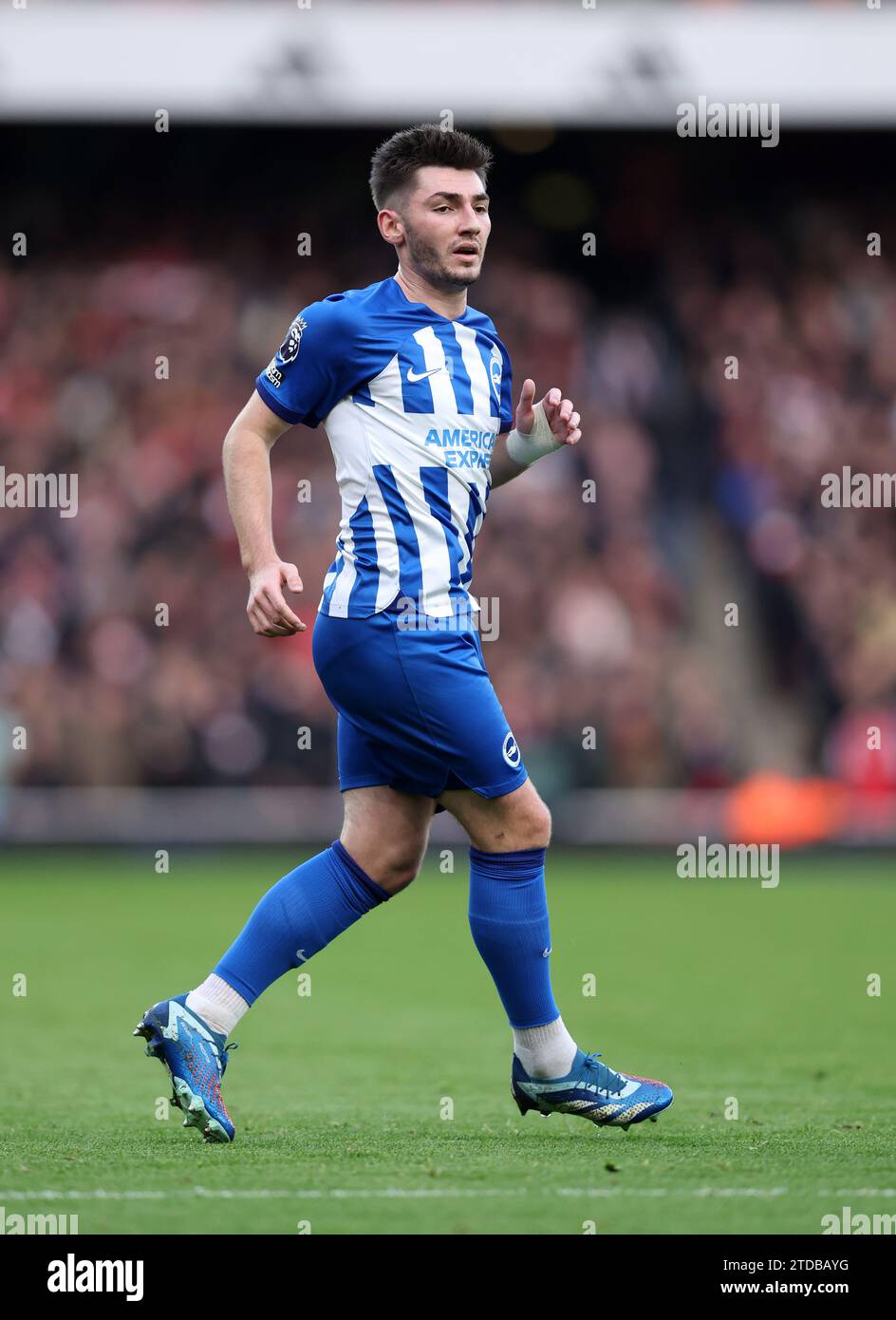 Londres, Royaume-Uni. 17 décembre 2023. Billy Gilmour de Brighton lors du match de Premier League à l'Emirates Stadium, Londres. Le crédit photo devrait se lire : David Klein/Sportimage crédit : Sportimage Ltd/Alamy Live News Banque D'Images