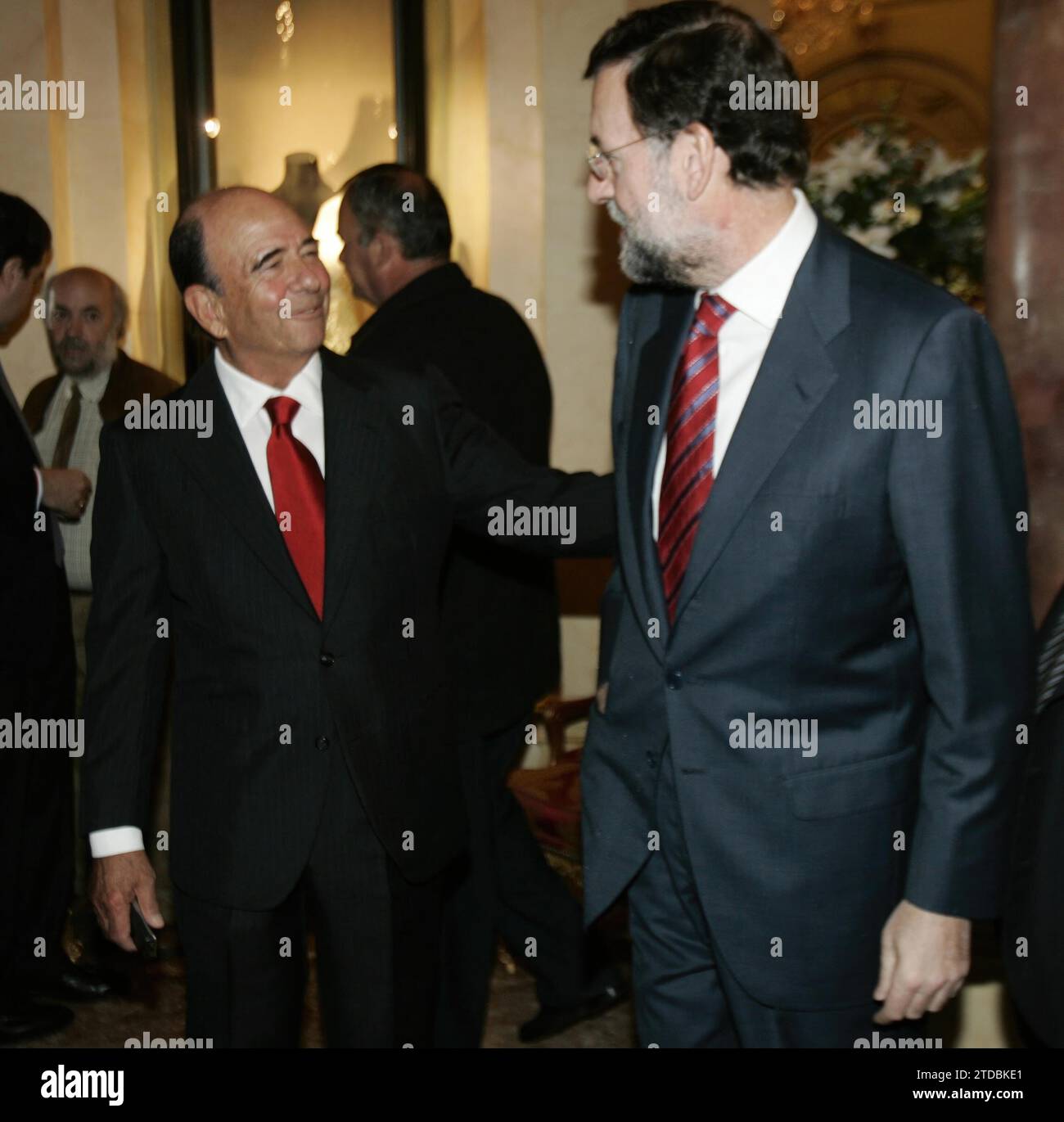 03/26/2007. 03-27-07-Madrid-conférence de Mariano Rajoy, président du parti populaire.photo. Chema Barroso.Archdc. Crédit : Album / Archivo ABC / José María Barroso Banque D'Images