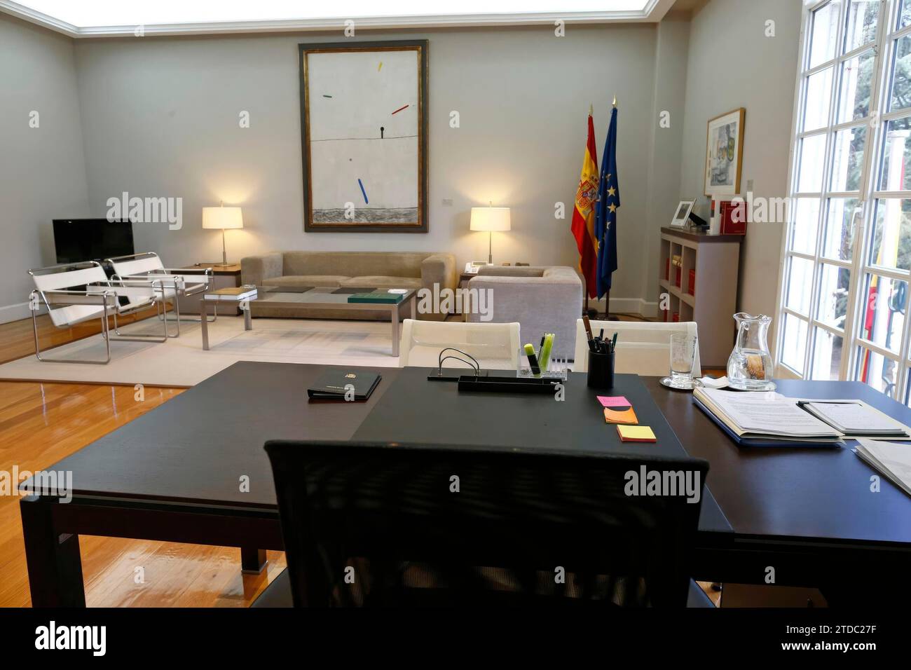 05/10/2013. Bureau de Mariano Rajoy photo Diego crespo Archdc. Crédit : Album / Archivo ABC / Diego Crespo Banque D'Images
