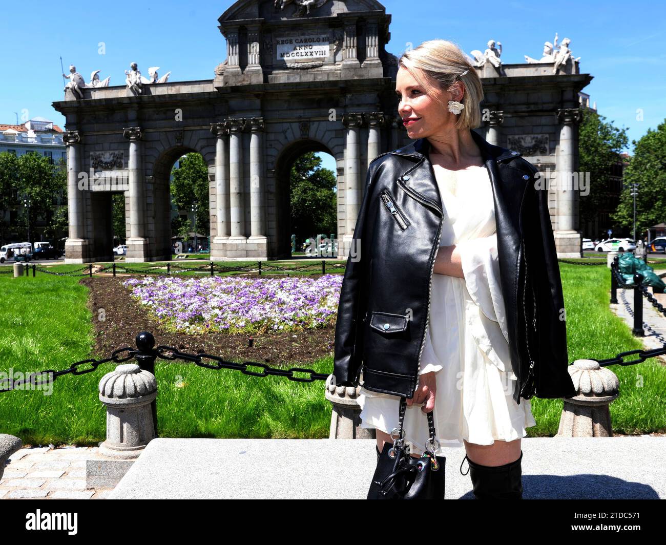 Madrid. 05/10/2022. Entretien avec la chanteuse Soraya Arnelas. Photo : Ernesto Agudo. Archdc. Crédit : Album / Archivo ABC / Ernesto Agudo Banque D'Images