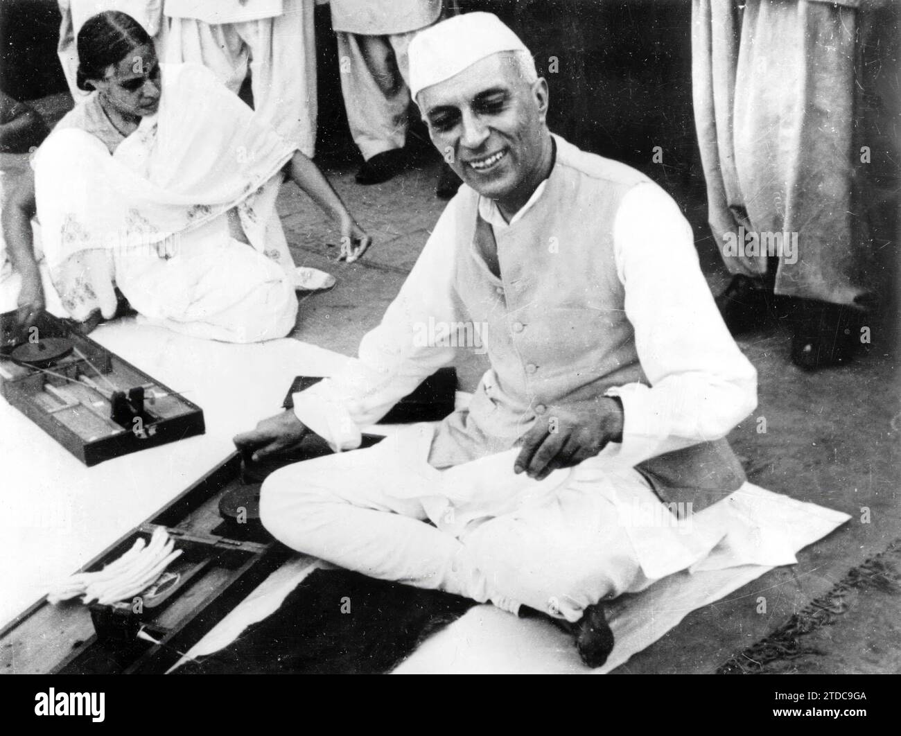 10/13/1946. Une image de 'Pandit' Nehru. Crédit : Album / Archivo ABC Banque D'Images