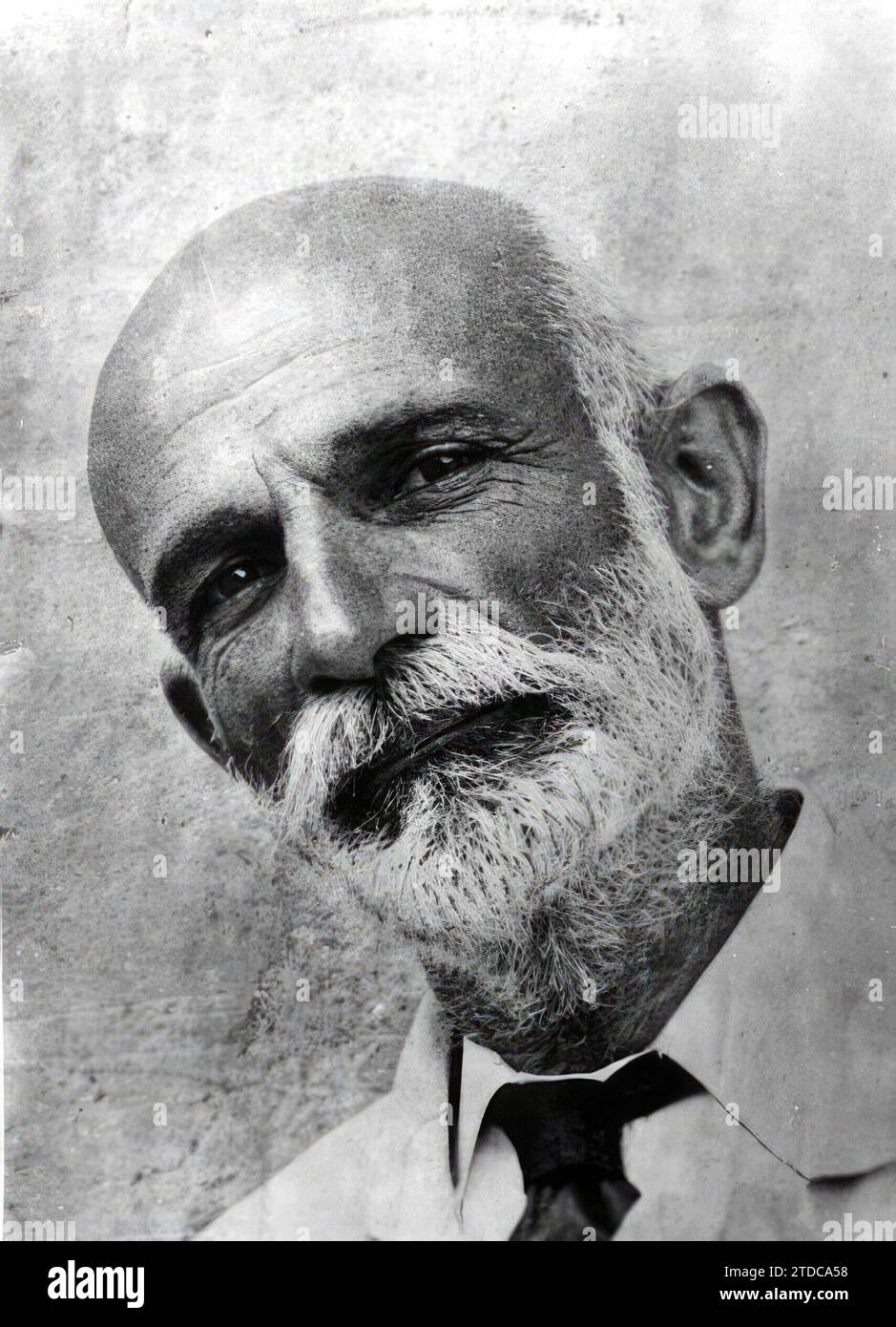 Professeur Francisco Giner de los Ríos vers 1910. Crédit : Album / Archivo ABC Banque D'Images