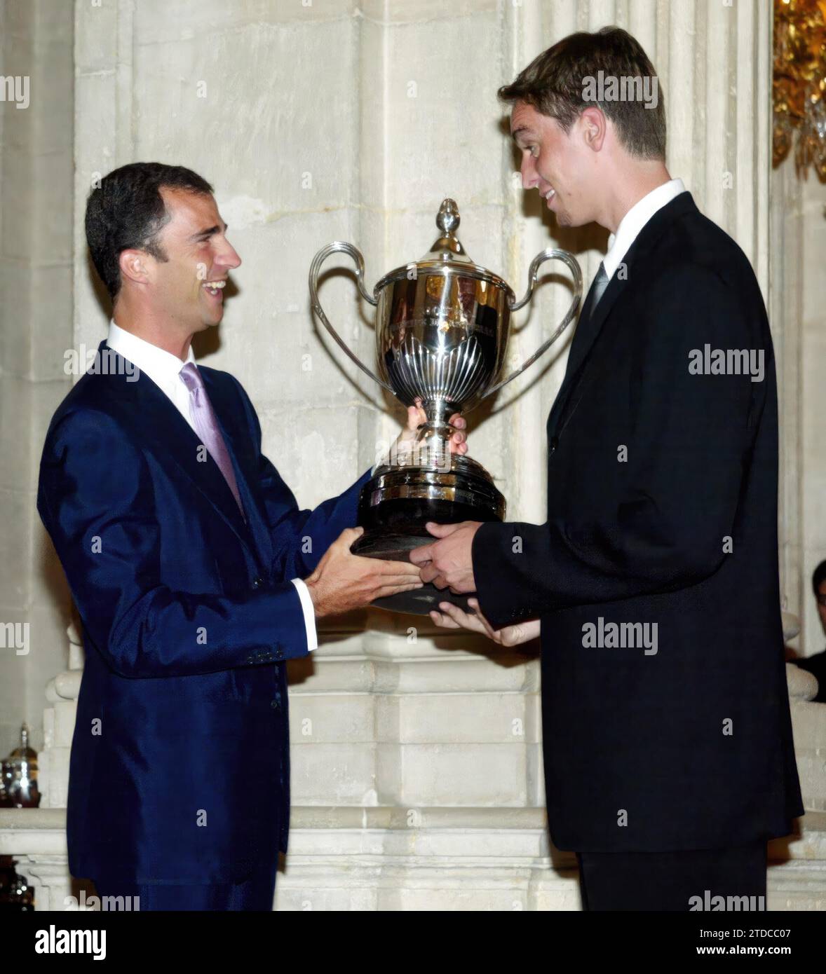 Madrid. 12, juillet 2002. Remise des Prix nationaux du sport 2001