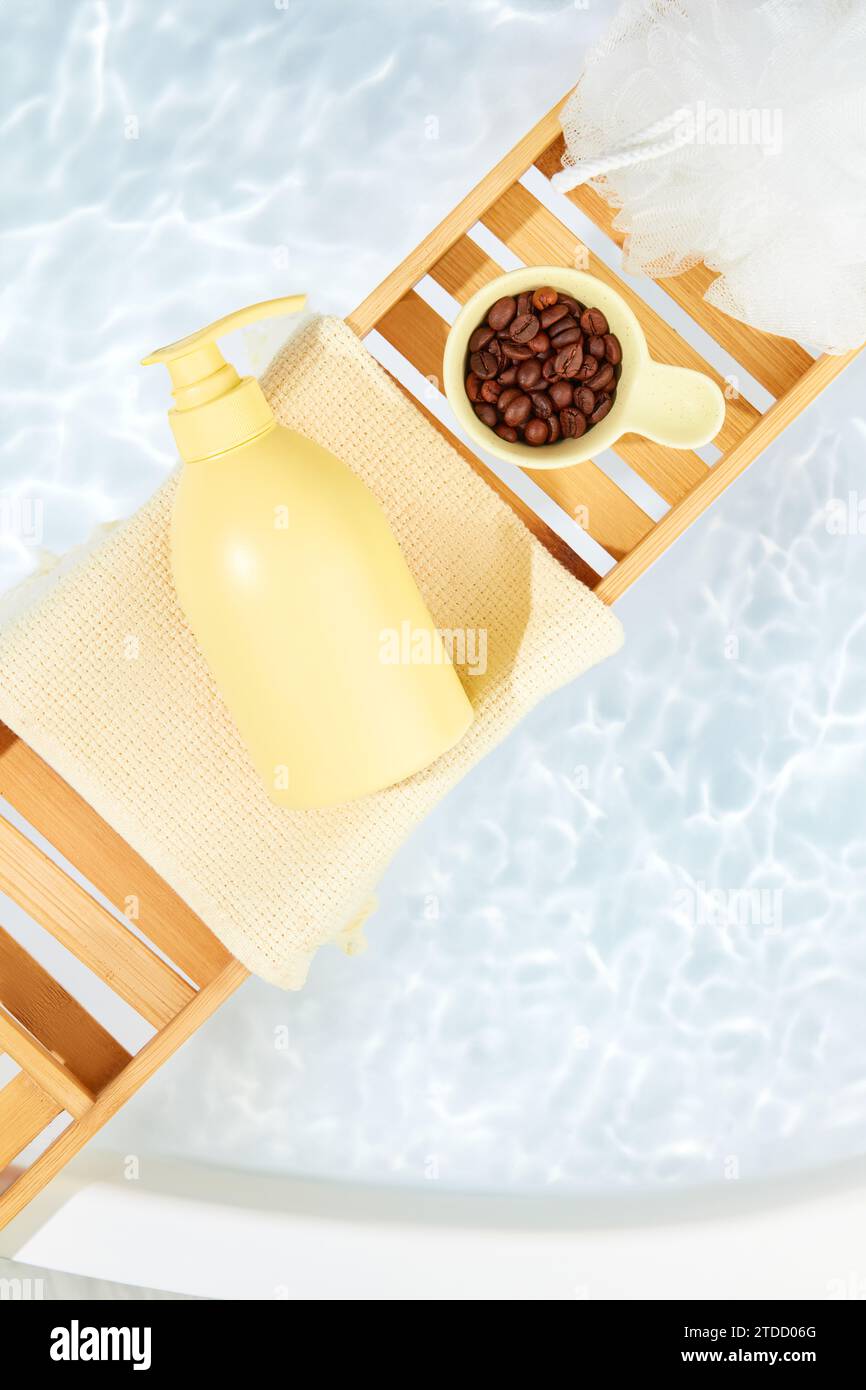 Étagère De Baignoire Rétractable En Plastique - Plateau Pliable Pour Bain, Support Livre/Téléphone - Blanc