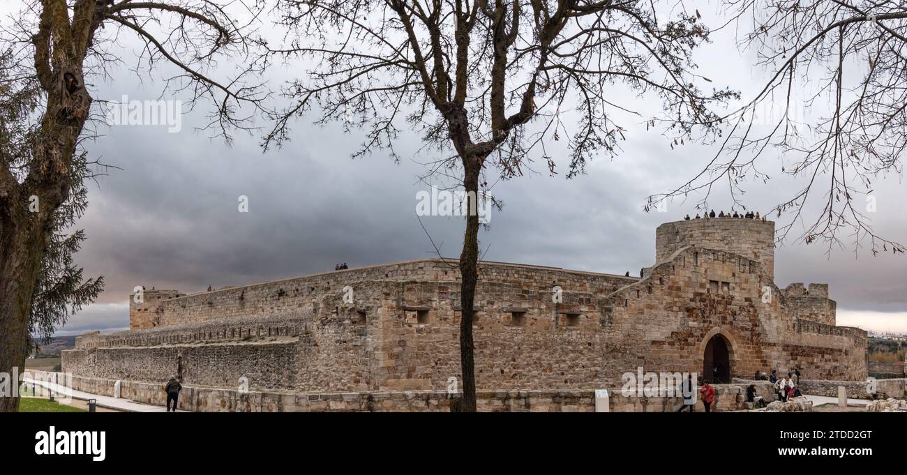 Fotografía Panorámica del exterior del Castillo de Zamora, España Banque D'Images
