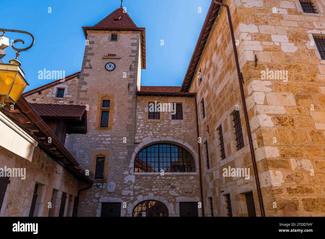 Palais de l'ile, à Annecy, haute-Savoie, Auvergne Rhone Alpes, France Banque D'Images
