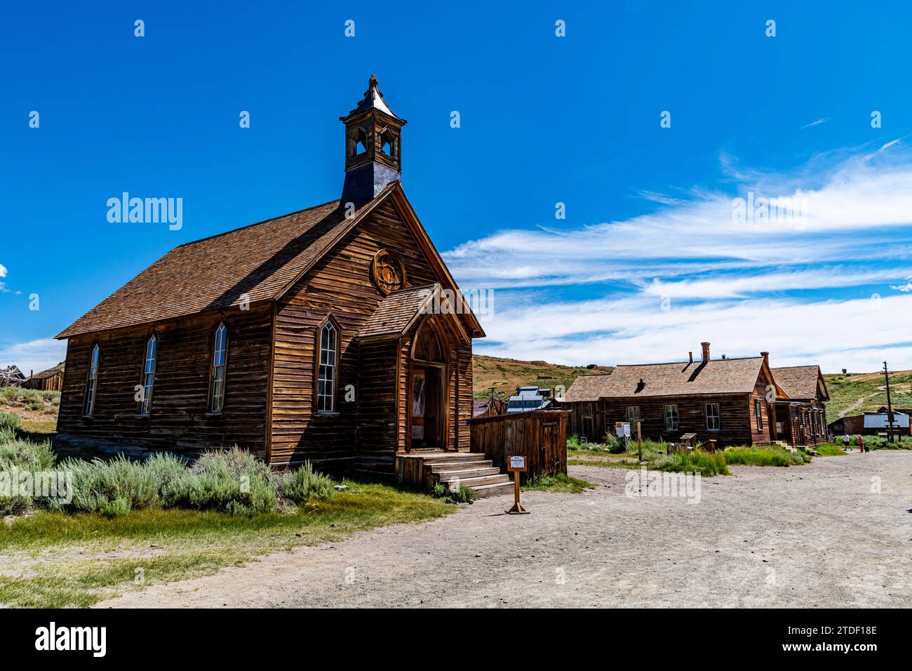 Ville fantôme de Bodie, Sierra Nevada, Californie, États-Unis d'Amérique, Amérique du Nord Banque D'Images