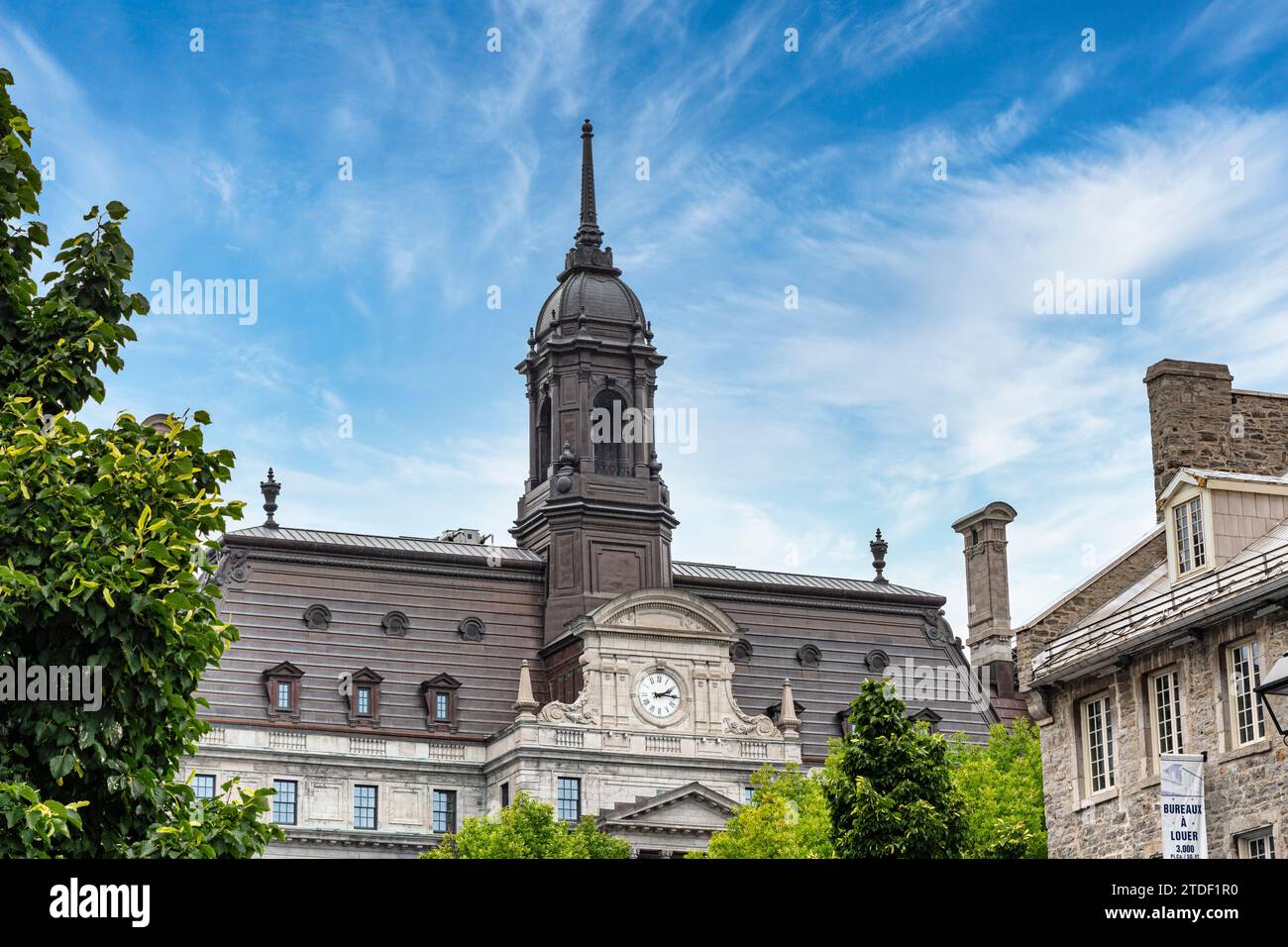Vieille ville de Montréal, Québec, Canada, Amérique du Nord Banque D'Images