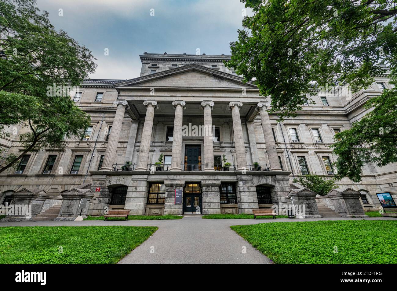 Centre financier de la vieille ville de Montréal, Québec, Canada, Amérique du Nord Banque D'Images