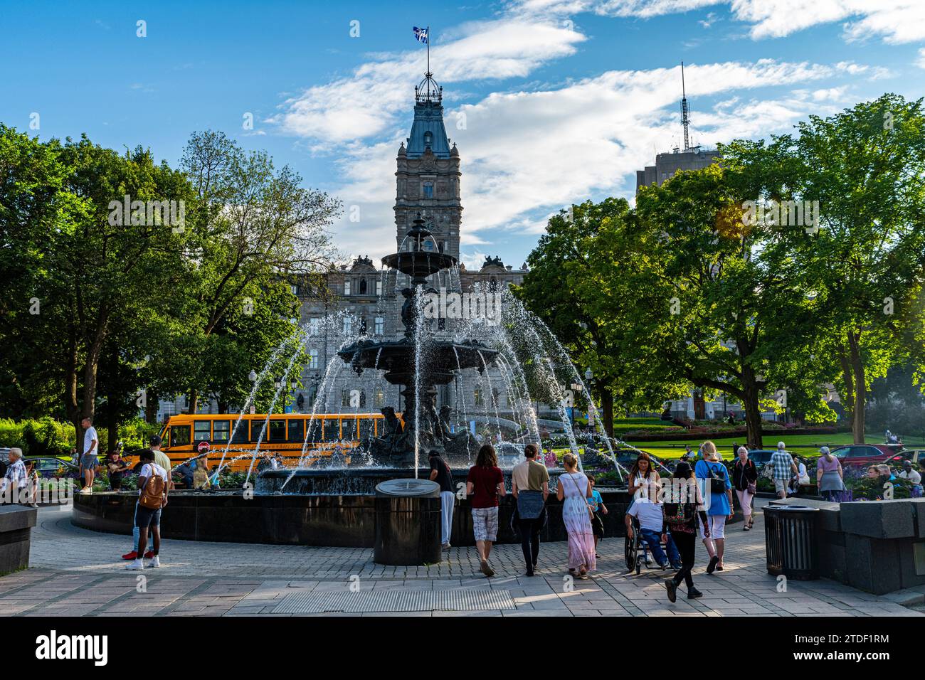 Vieux-Québec, site du patrimoine mondial de l'UNESCO, Québec, Québec, Canada, Amérique du Nord Banque D'Images