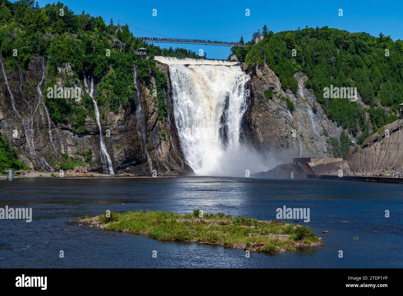 Chutes Montmorency, Québec, Canada, Amérique du Nord Banque D'Images