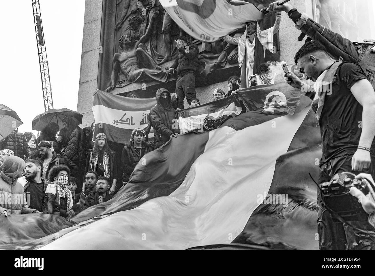 Manifestation pro-Palestine à Londres / Royaume-Uni Banque D'Images