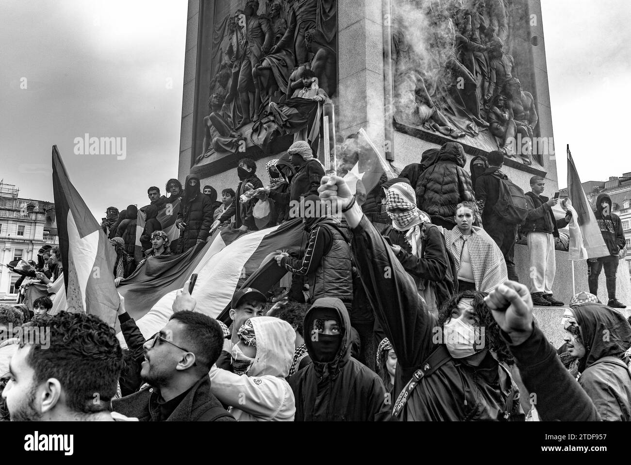 Manifestation pro-Palestine à Londres / Royaume-Uni Banque D'Images