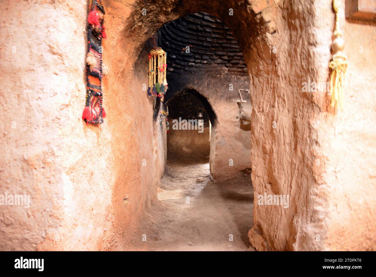 La fondation de la ville de Harran remonte probablement au 18e siècle av. J.-C. maisons coniques typiques de cette région Banque D'Images