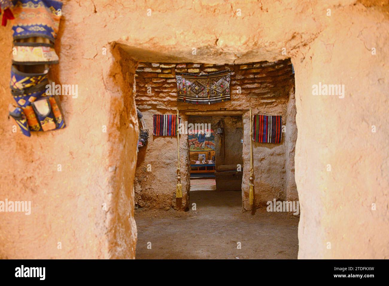 La fondation de la ville de Harran remonte probablement au 18e siècle av. J.-C. maisons coniques typiques de cette région Banque D'Images