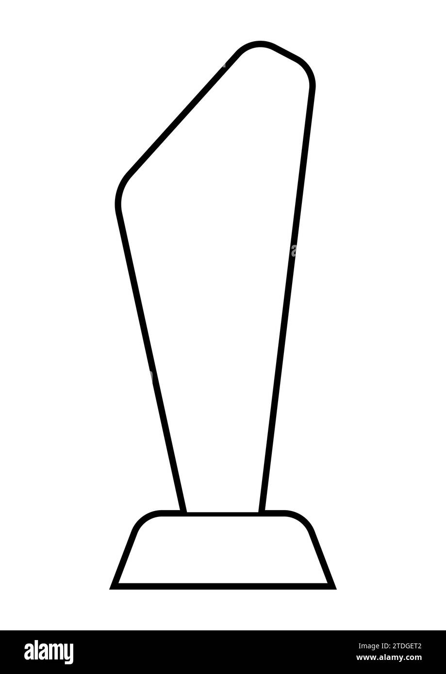 Icône de défilement ou de certificat. Illustration de récompense pour des compétitions sportives ou corporatives. Illustration de Vecteur
