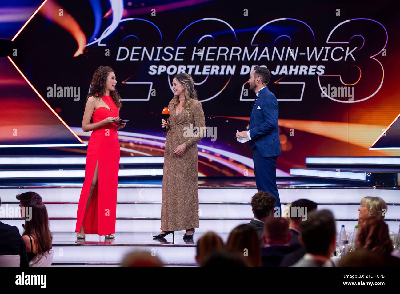 Lena Kesting (ZDF Moderatorin), Denise Herrmann-Wick (Biathlon), Sven ...