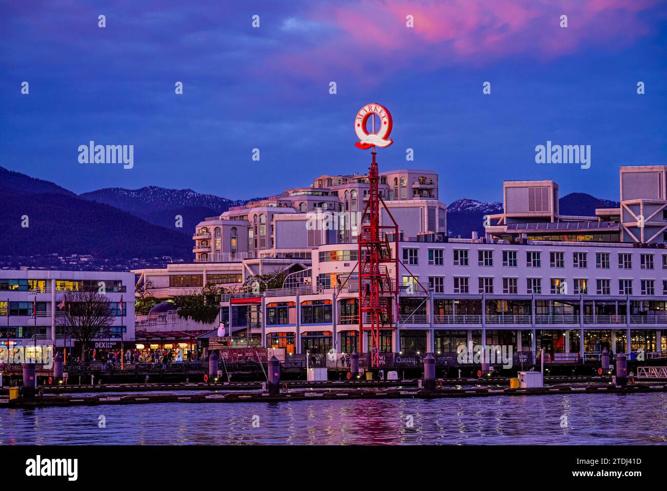 Lonsdale Quay, North Vancouver, Colombie-Britannique, Canada Banque D'Images