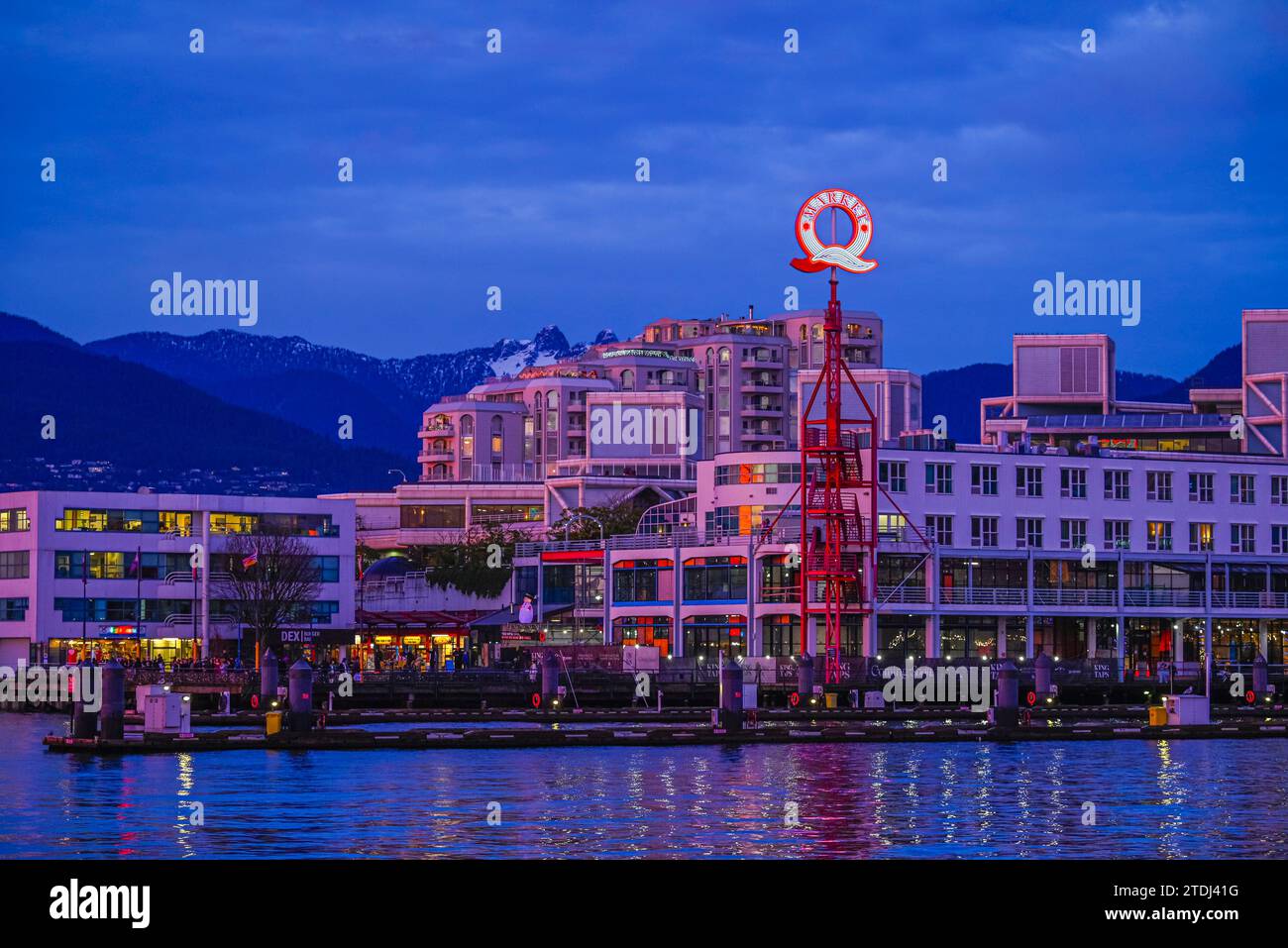 Lonsdale Quay, North Vancouver, Colombie-Britannique, Canada Banque D'Images