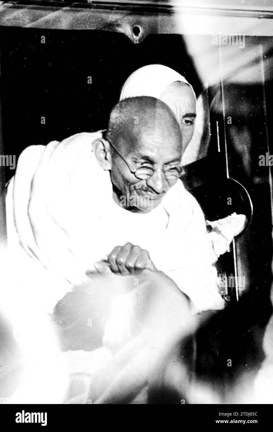 09/11/1931. Gandhi dans sa dernière étape de la vie. Crédit : Album / Archivo ABC / M. Rol Banque D'Images