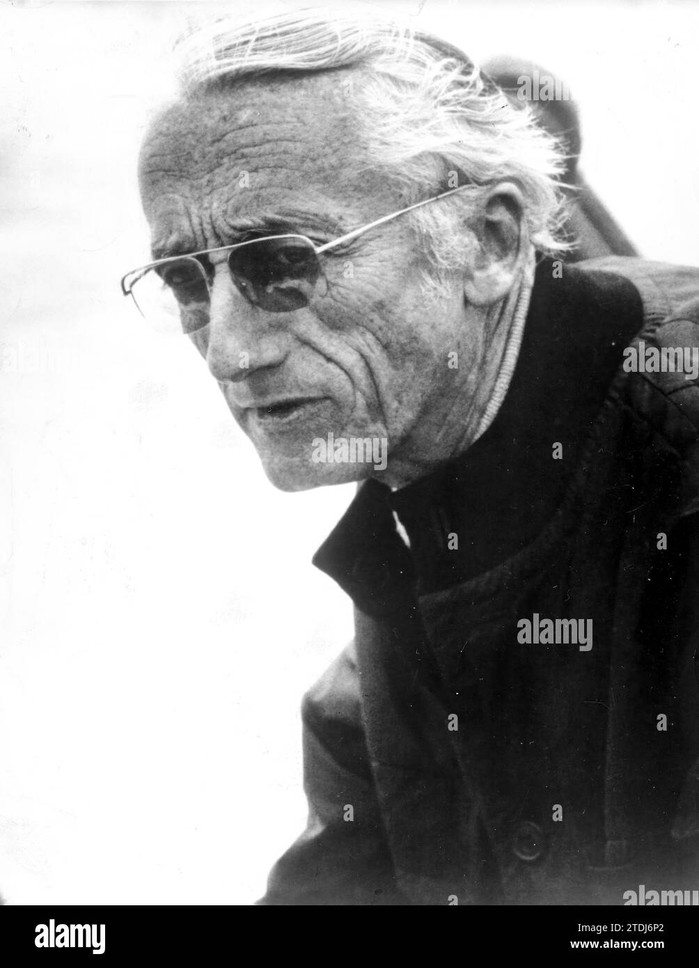 01/01/1960. L'océanographe Jacques Yves Cousteau. Crédit : Album / Archivo ABC Banque D'Images