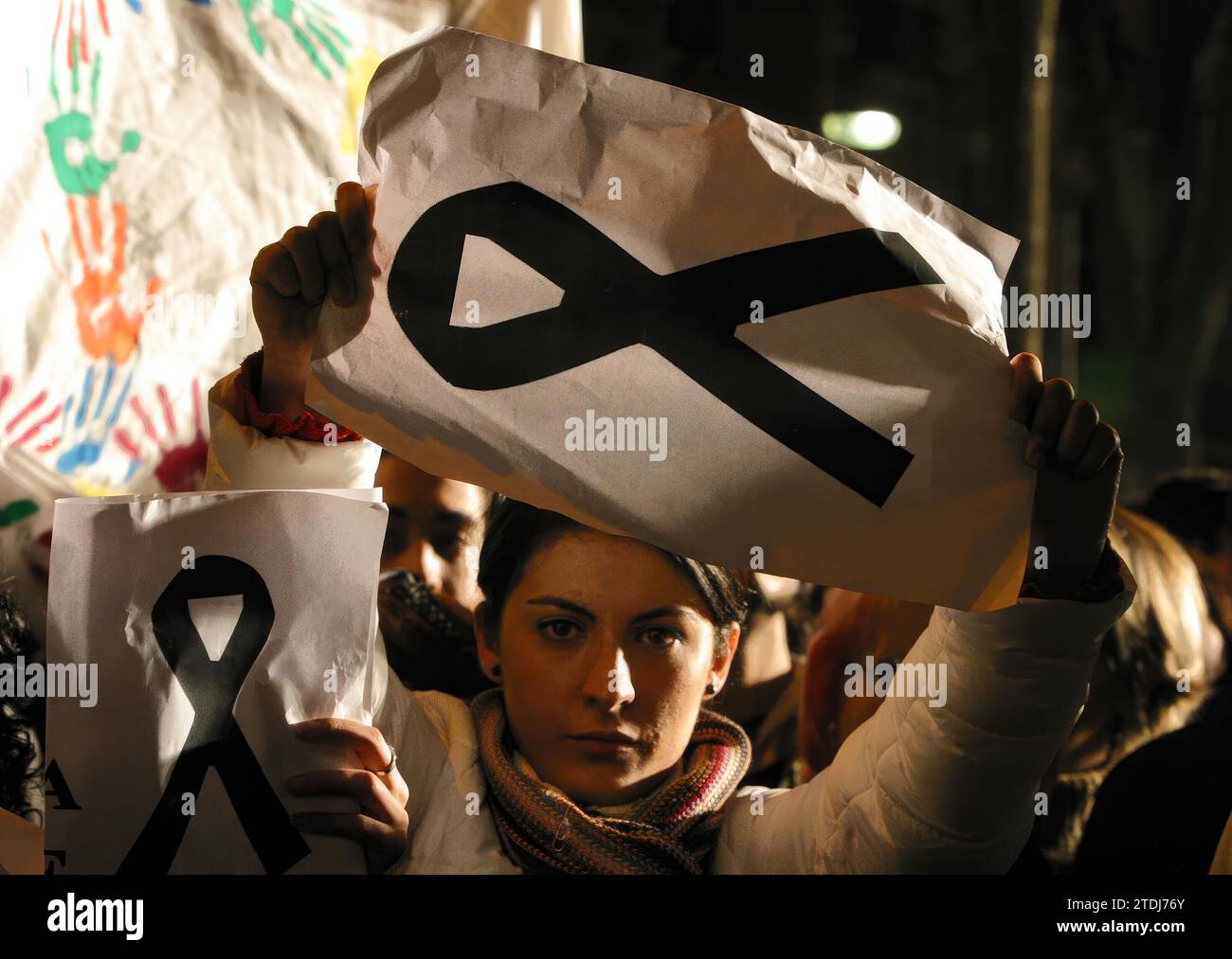 03/11/2004. Barcelone 03/12/04....manifestation contre les attentats de Madrid,....FTOS...Yolanda Cardo... Archdc. Crédit : Album / Archivo ABC / Yolanda Cardo Banque D'Images 03/11/2004. Barcelone 03/12/04....manifestation contre les attentats de Madrid,....FTOS...Yolanda Cardo... Archdc. Crédit : Album / Archivo ABC / Yolanda Cardo Banque D'Images