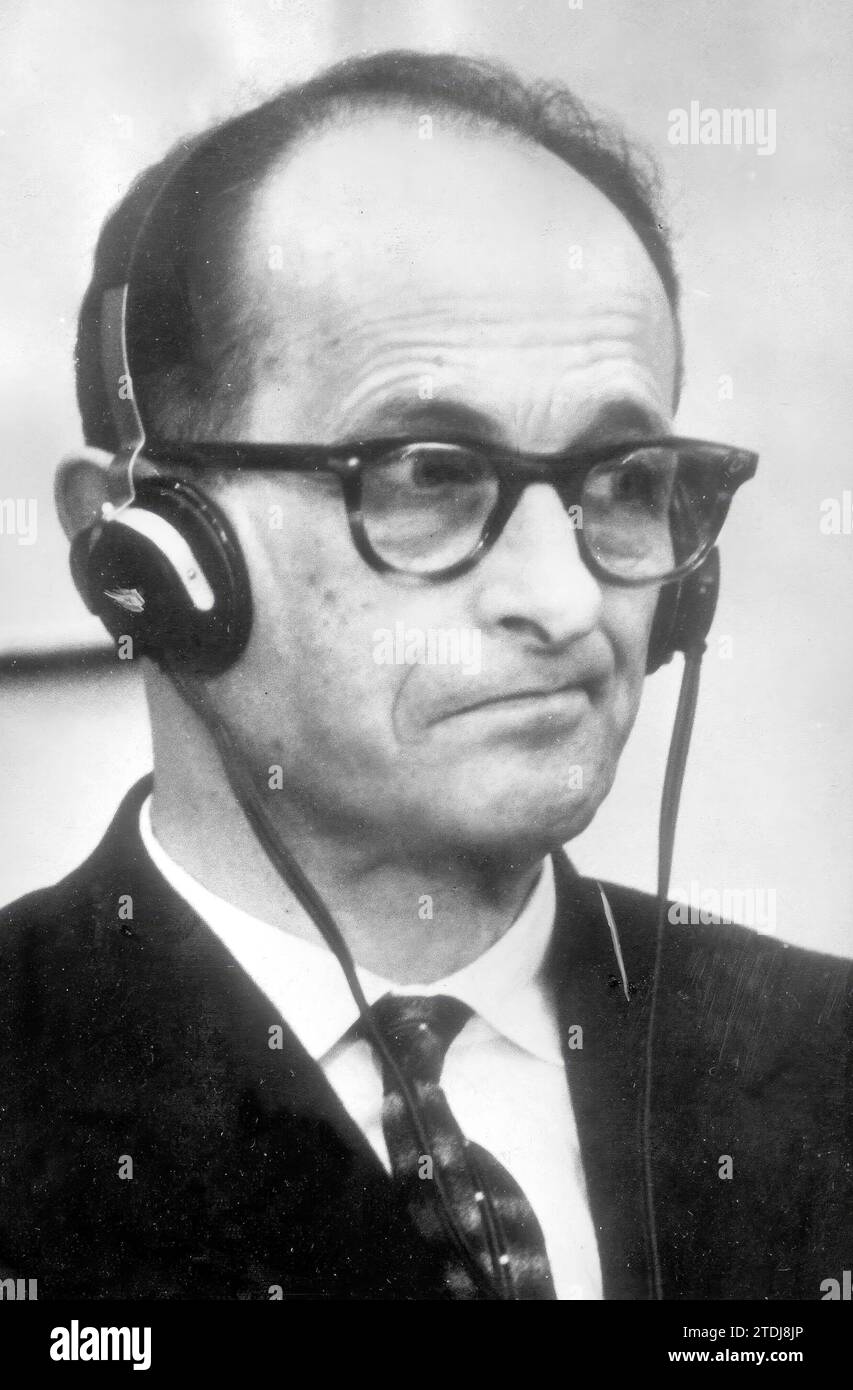 01/01/1950. Une image d'Adolf Eichmann. Crédit : Album / Archivo ABC Banque D'Images