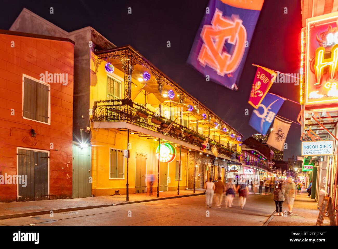 La NouvelleOrléans, ÉtatsUnis 24 octobre 2023 pubs et bars aux