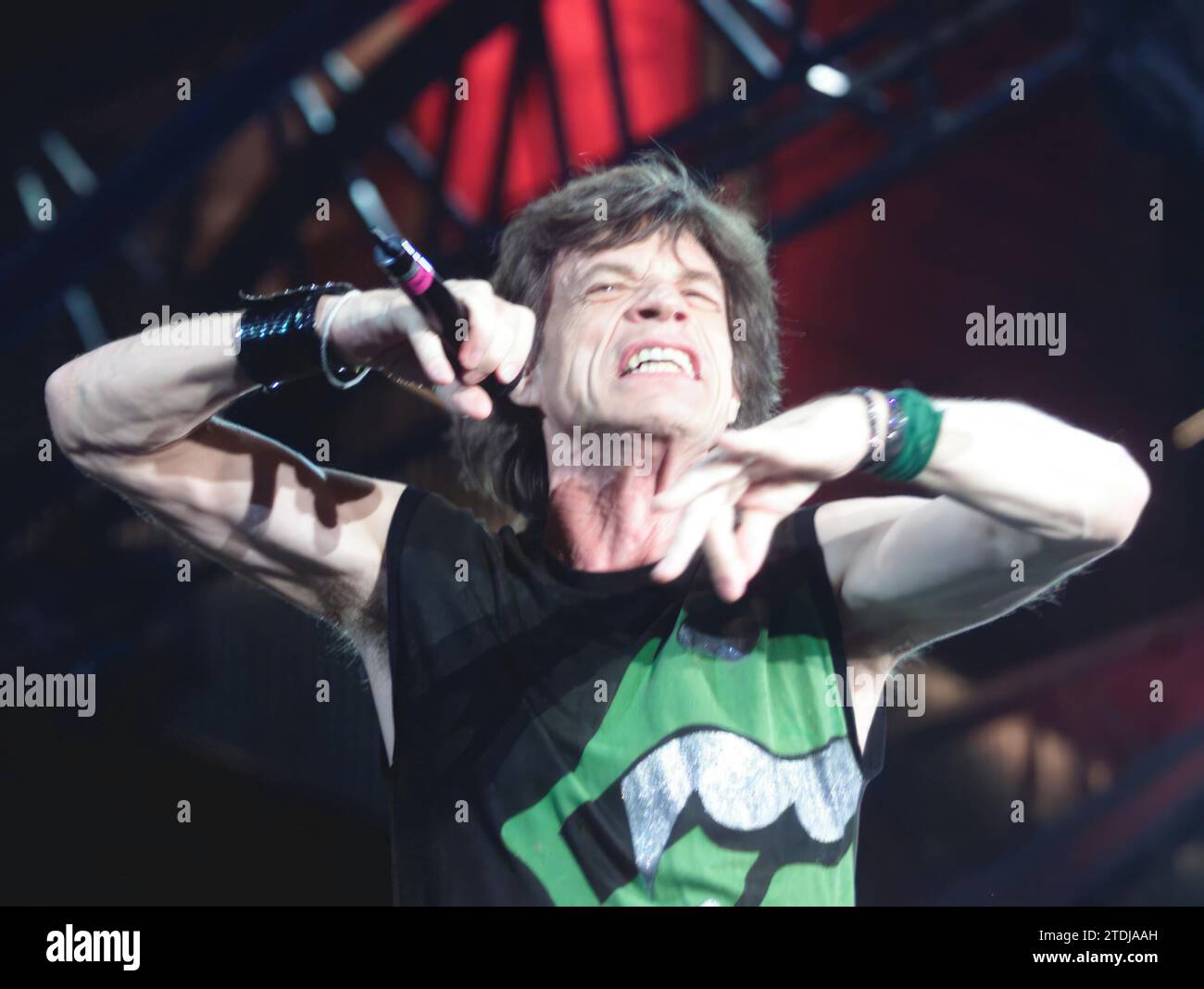 Madrid, 06/27/2003. Concert de Rolling Stones à Madrid. Crédit : Album / Archivo ABC / Daniel G. López Banque D'Images