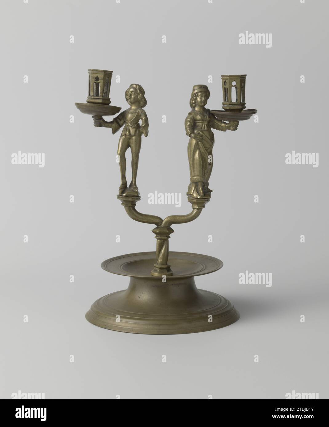 Chandelier Statue Bouledogue Style Antique - Palazzo INT - Neuf 34cm
