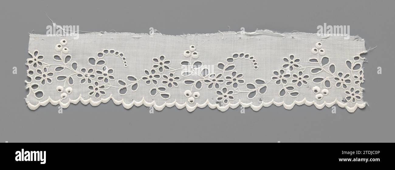 Mules Blanc Talon 12cm à Bande Ajourée - Fabriqué En Italie, Taille 35-42