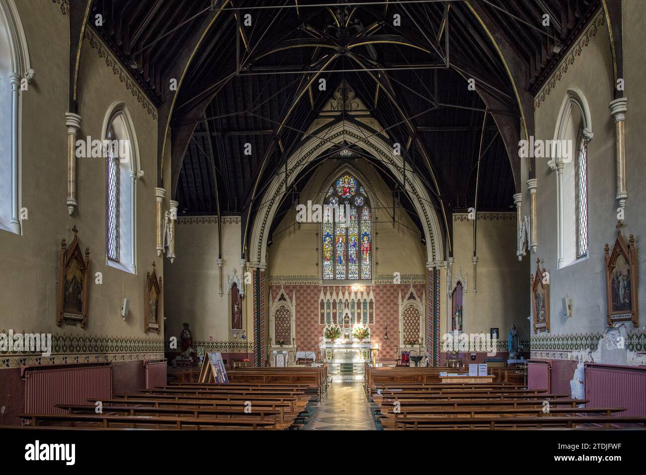 St. Mary's et St. Patrick's Church, Avoca, Co. Wicklow, Irlande Banque D'Images