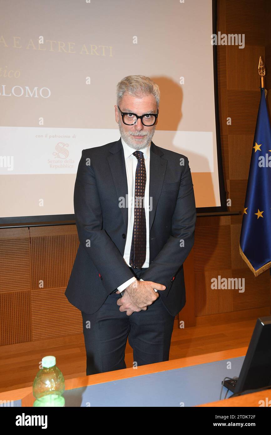 Rome, Italie. 18 décembre 2023. Rome, salle des groupes parlementaires