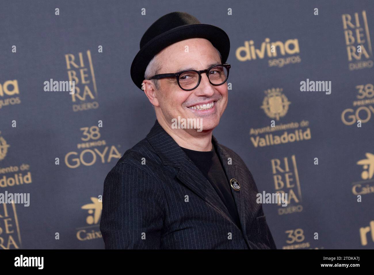 Madrid, Espagne. 18 décembre 2023. Pablo Berger assiste aux candidats au dîner Goya Cinema Awards 2024 Photocall au Florida Park à Madrid. (Photo de Nacho Lopez/SOPA Images/Sipa USA) crédit : SIPA USA/Alamy Live News Banque D'Images