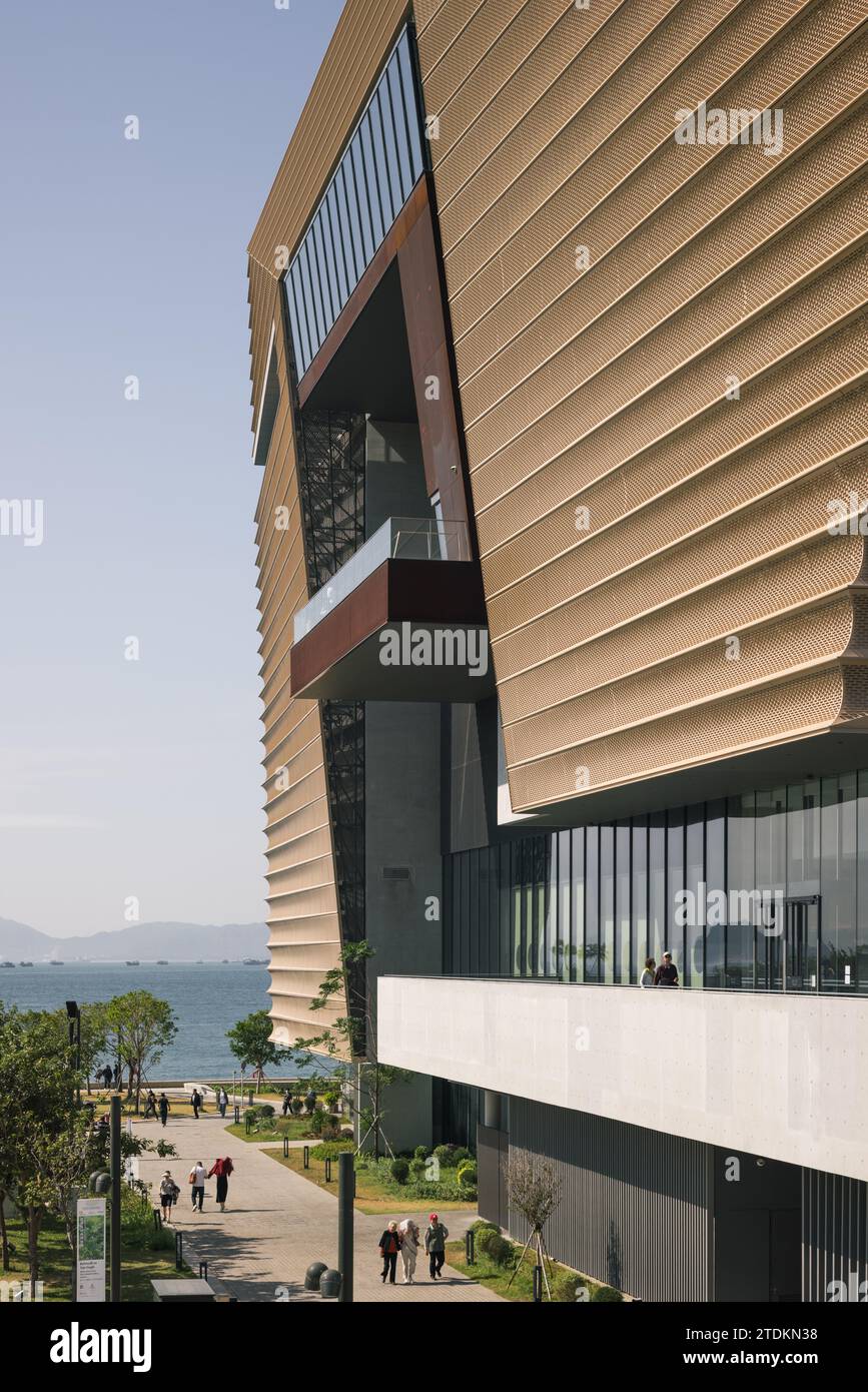 Musée du Palais de Hong Kong conçu par Rocco Architects dans le quartier culturel de West Kowloon Banque D'Images