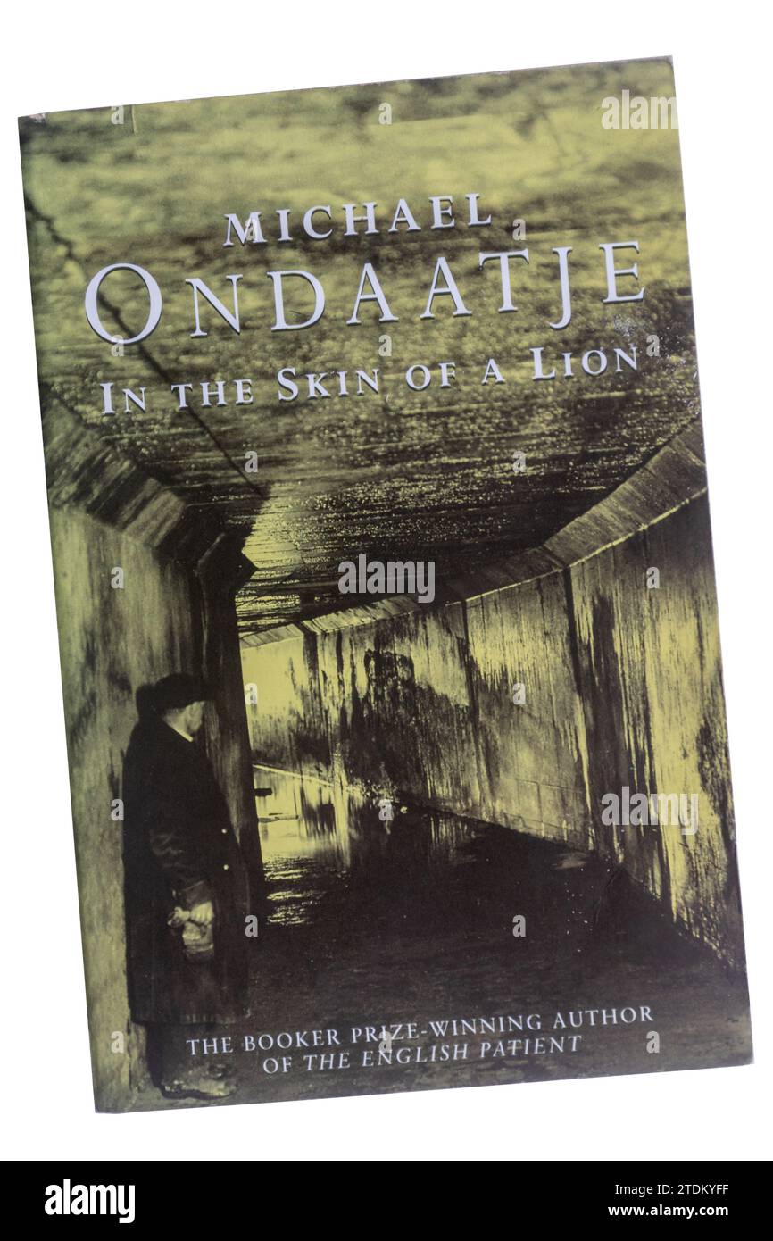 In the Skin of a Lion Paperback book, roman de l'écrivain canadien-sri lankais Michael Ondaatje Banque D'Images