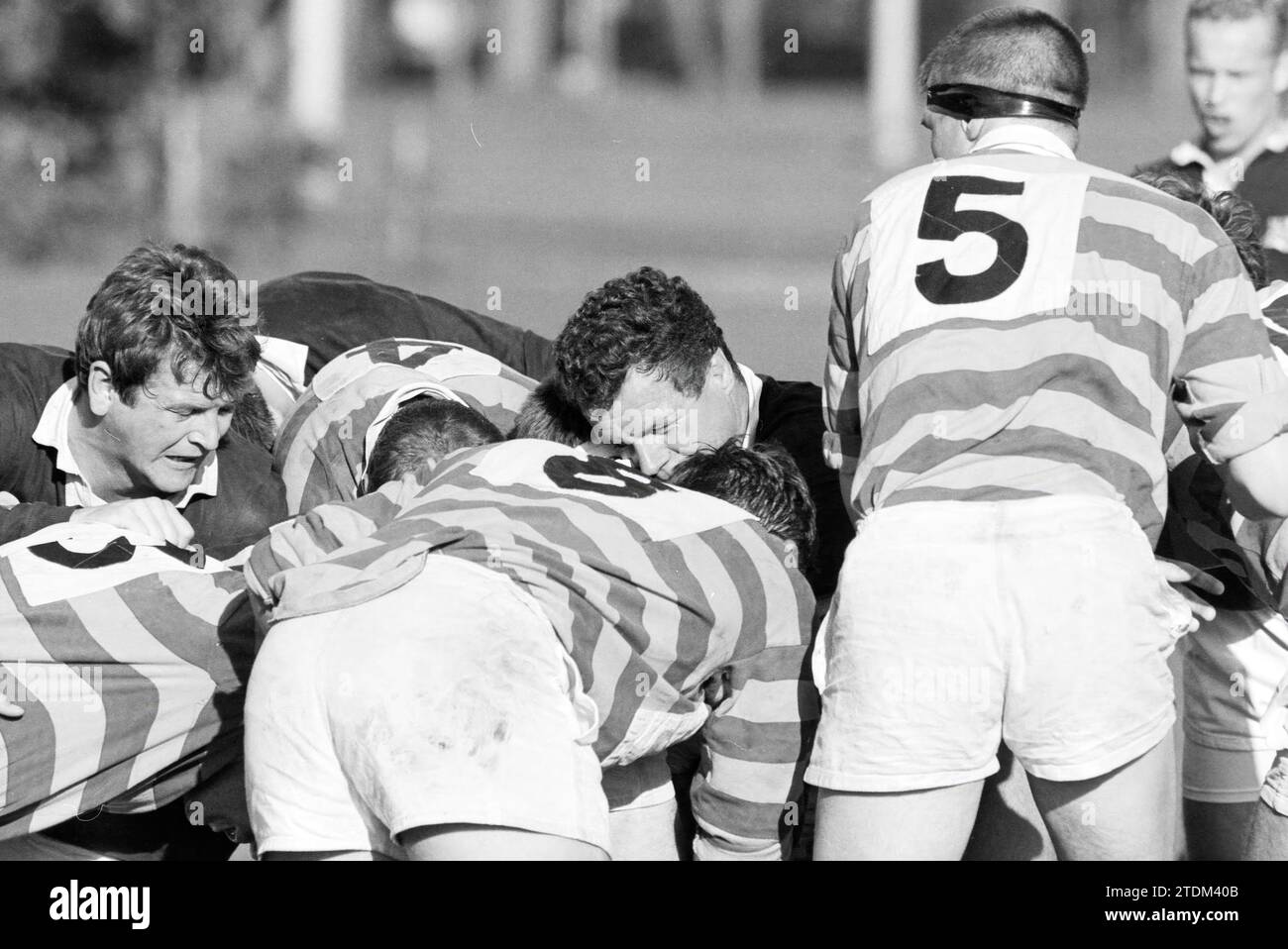 Rugby, Haarlem - HRC, 16-10-1993, Whizgle nouvelles du passé, adaptées à l'avenir. Explorez les récits historiques, l'image de l'agence néerlandaise avec une perspective moderne, comblant le fossé entre les événements d'hier et les perspectives de demain. Un voyage intemporel façonnant les histoires qui façonnent notre avenir Banque D'Images