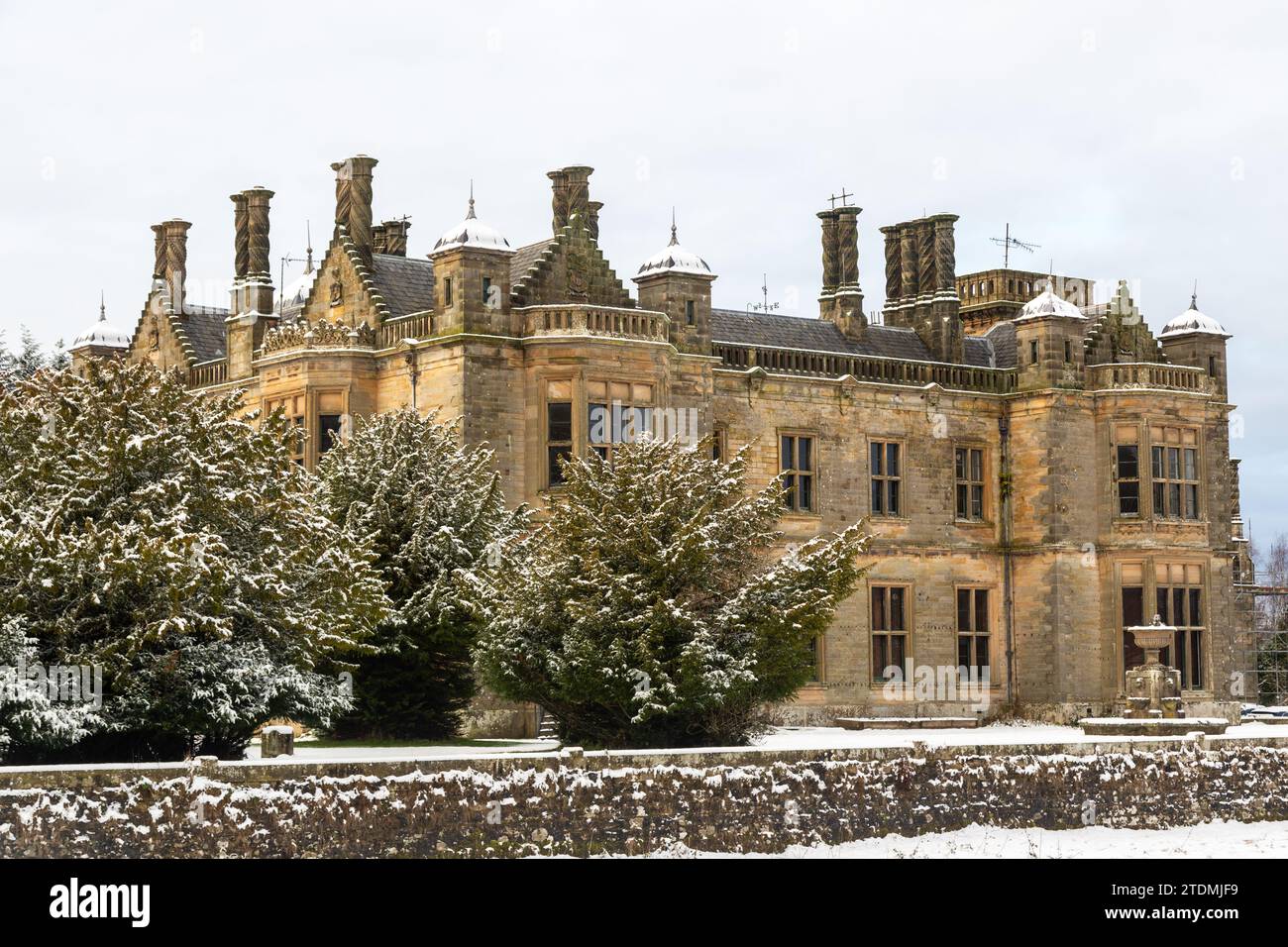 École Falkland House juste à l'extérieur du village de Falkland, Fife, Écosse Banque D'Images