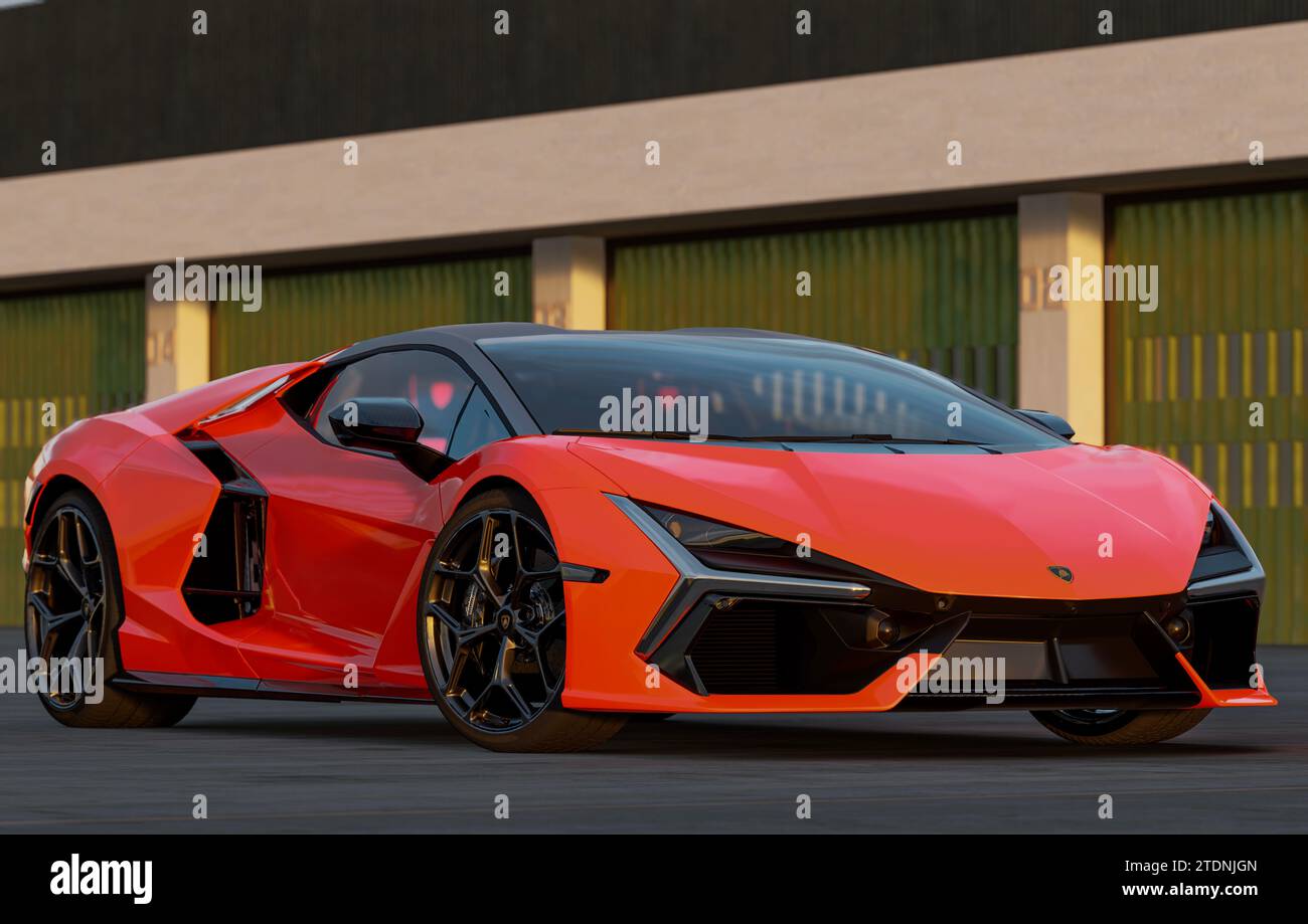Lamborghini Revuelto est le successeur du modèle Aventador Banque D'Images
