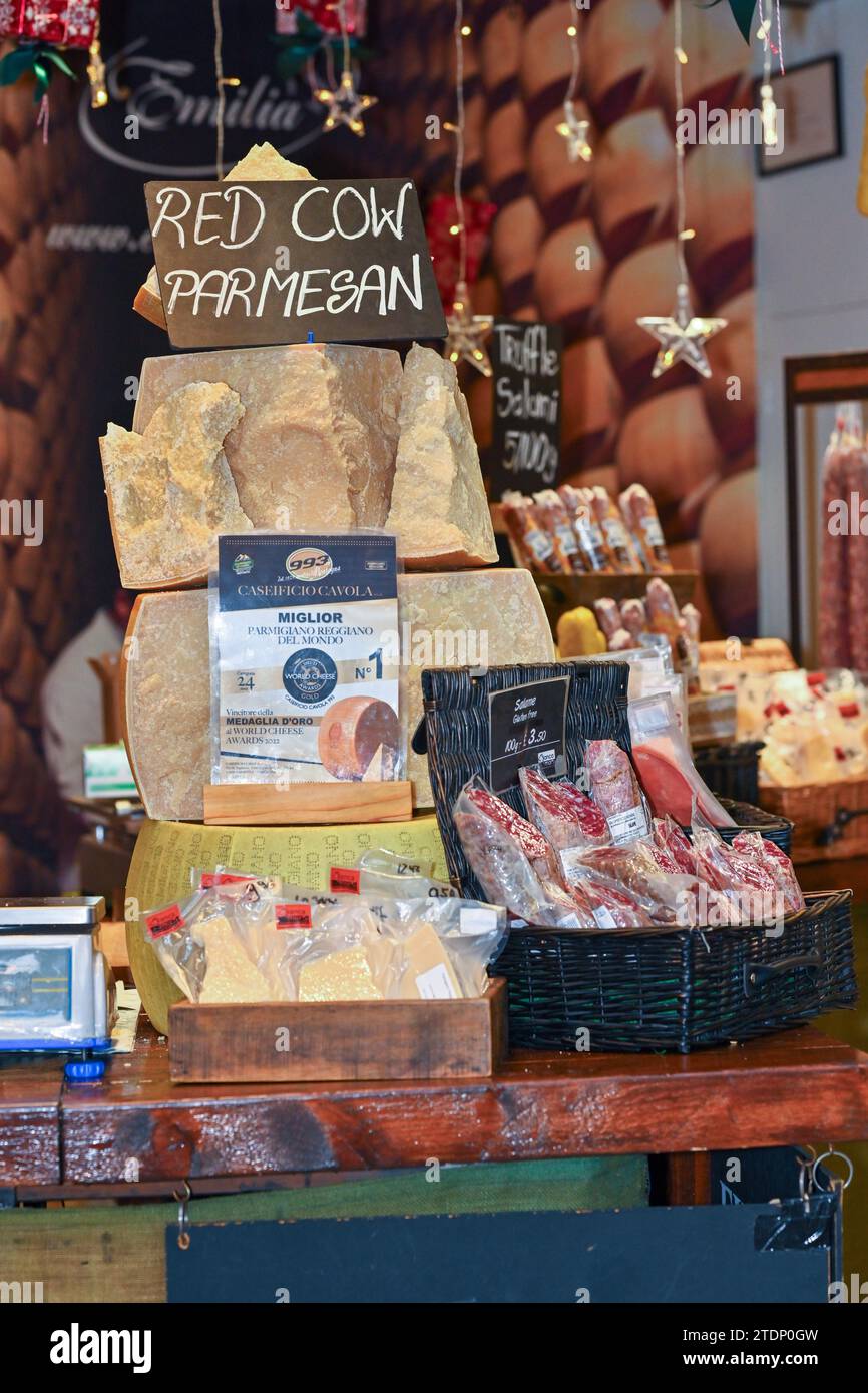 Sélection de fromages Banque D'Images