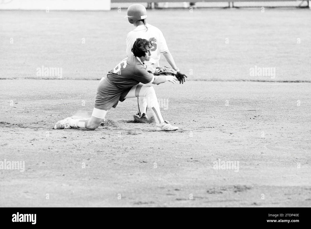 Softball, pays-Bas - République tchèque, 25-07-1995, Whizgle nouvelles du passé, adaptées à l'avenir. Explorez les récits historiques, l'image de l'agence néerlandaise avec une perspective moderne, comblant le fossé entre les événements d'hier et les perspectives de demain. Un voyage intemporel façonnant les histoires qui façonnent notre avenir Banque D'Images