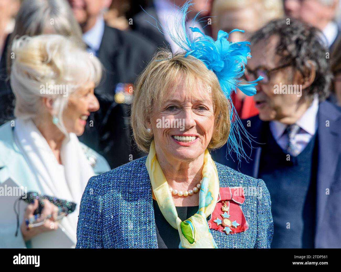 Dame Esther Rantzen - journaliste et présentatrice à la télévision - au service commémoratif de Dame Vera Lynn à l'abbaye de Westminster, le 21st mars 2022 Banque D'Images